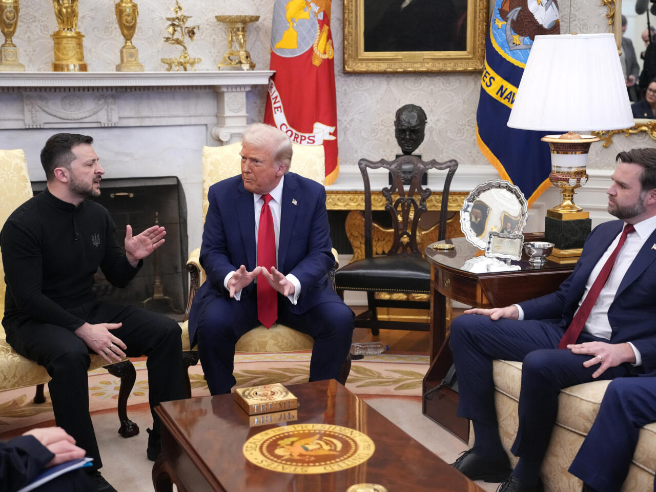 Titre : Débats autour de la confiance en Poutine : Zelensky et Trump s’affrontent sur la stratégie ukrainienne